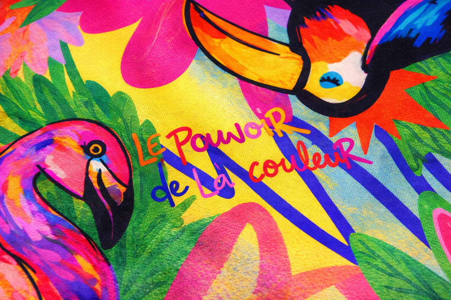 Foulard "El jardín tropical de María Bonita"