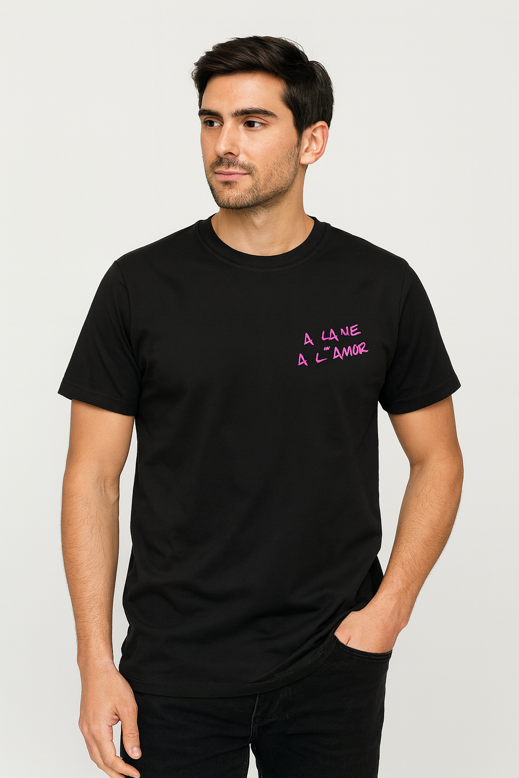 A la vie à l'amor crâne blanc