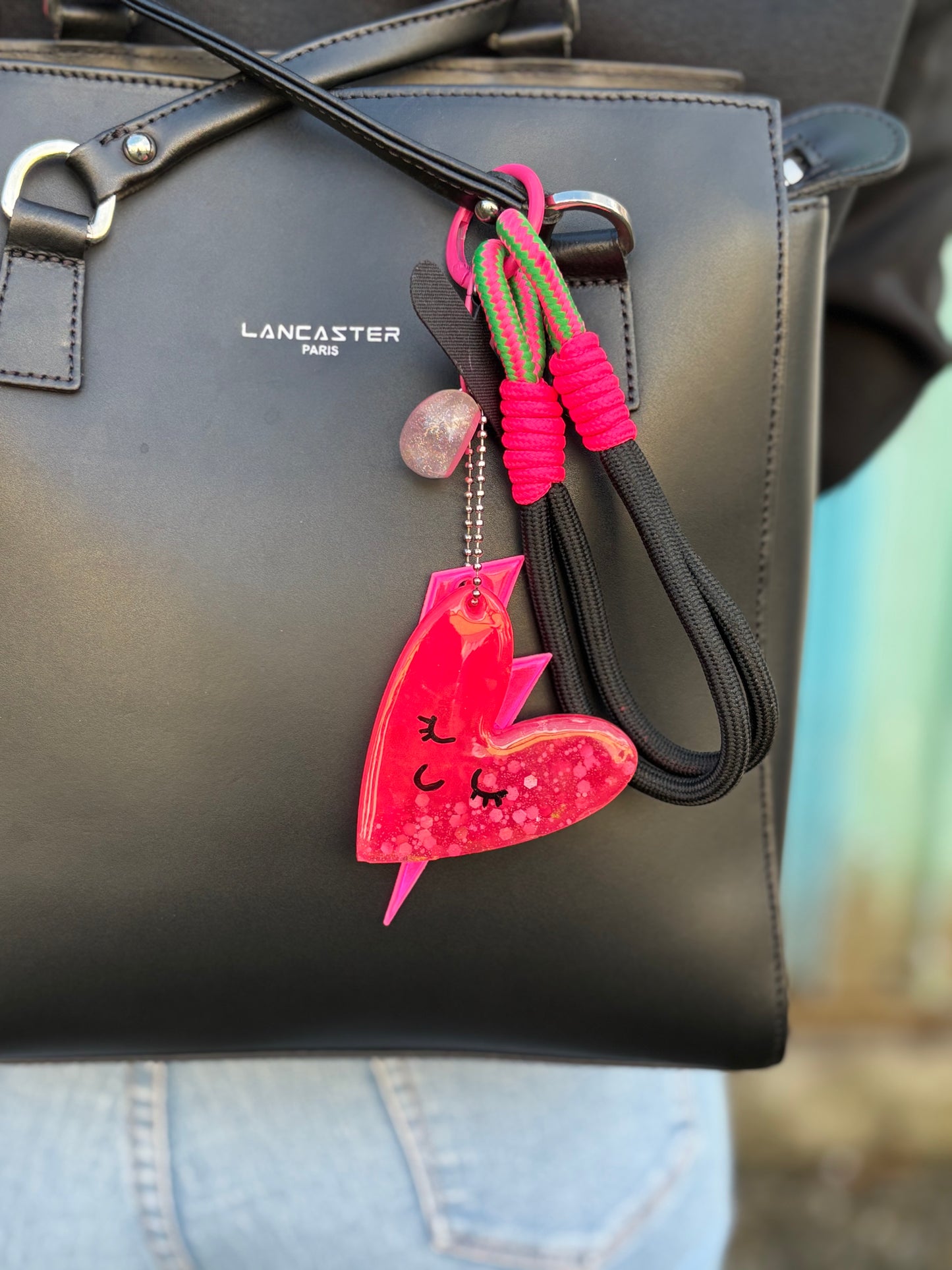 Grigri Porte clé "coeur mignon"