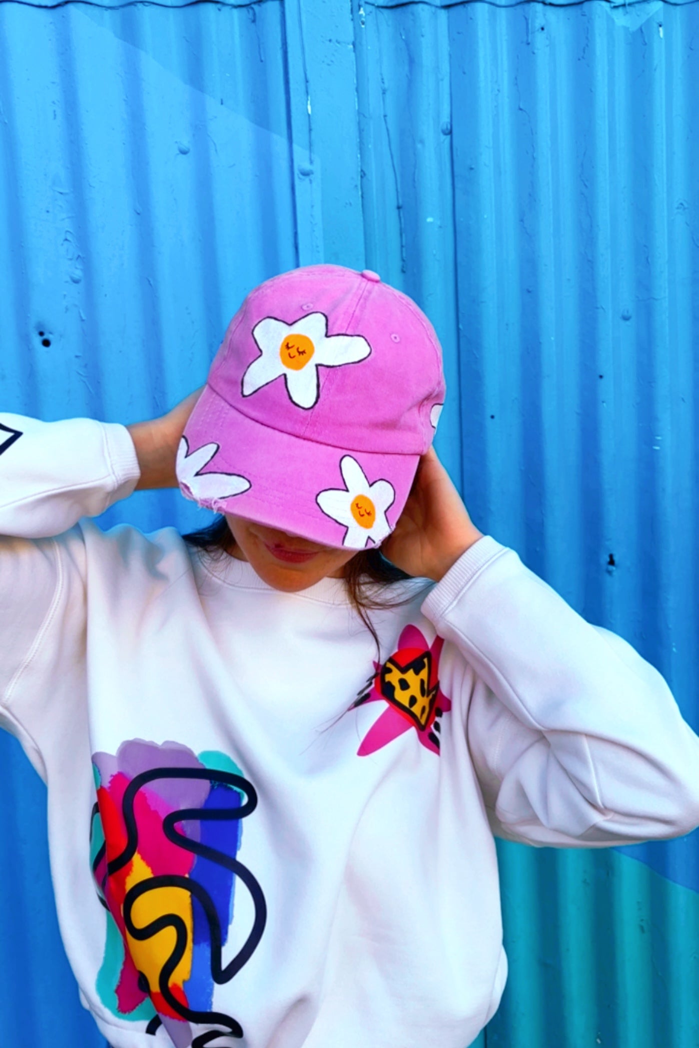 Casquette "Marguerites"