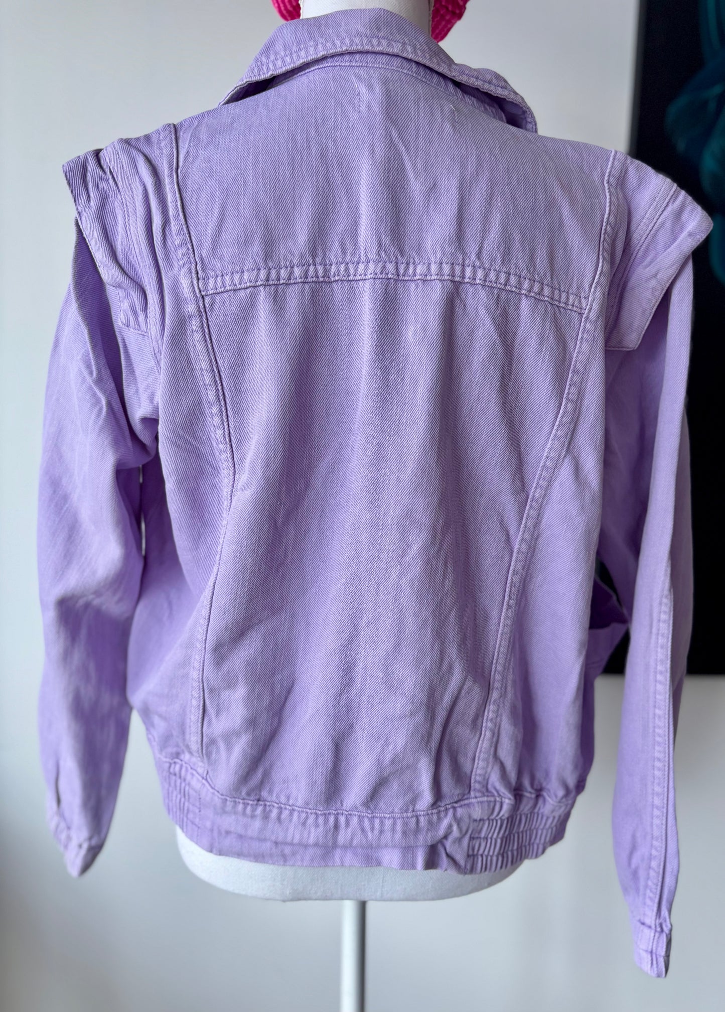 Veste en jean vintage Lila à personnaliser