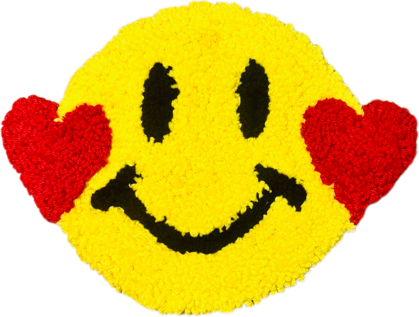 Applique punch needle "Smiley"