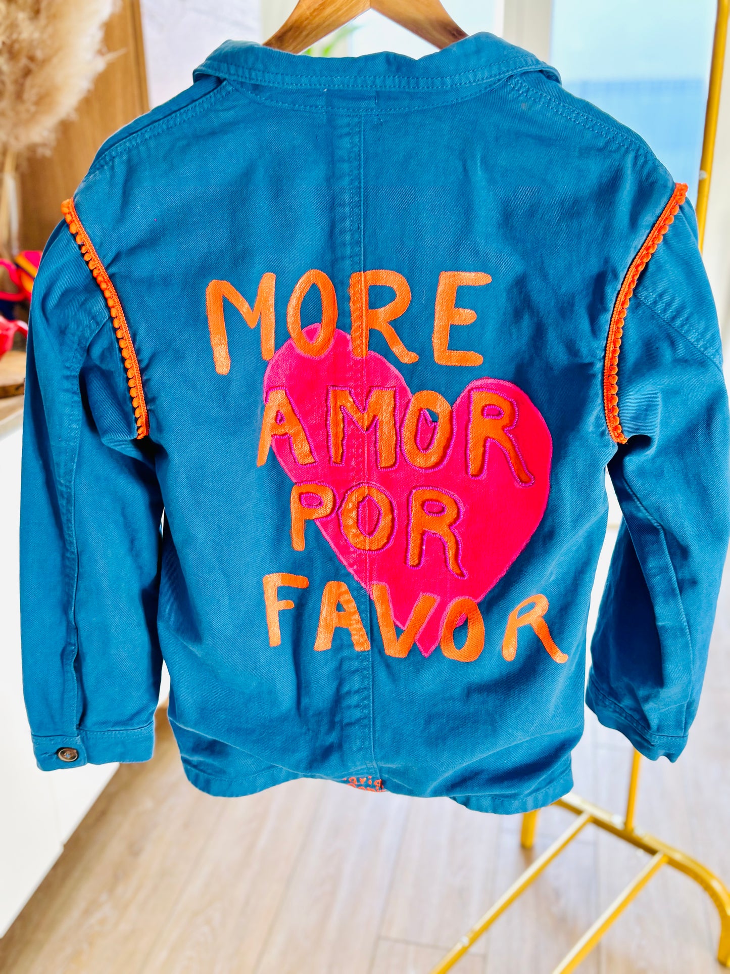 Veste Personnalisée "MORE AMOR POR FAVOR"