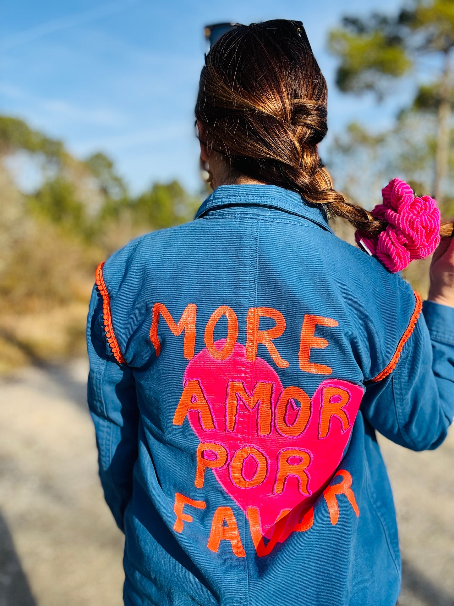 Veste Personnalisée "MORE AMOR POR FAVOR"