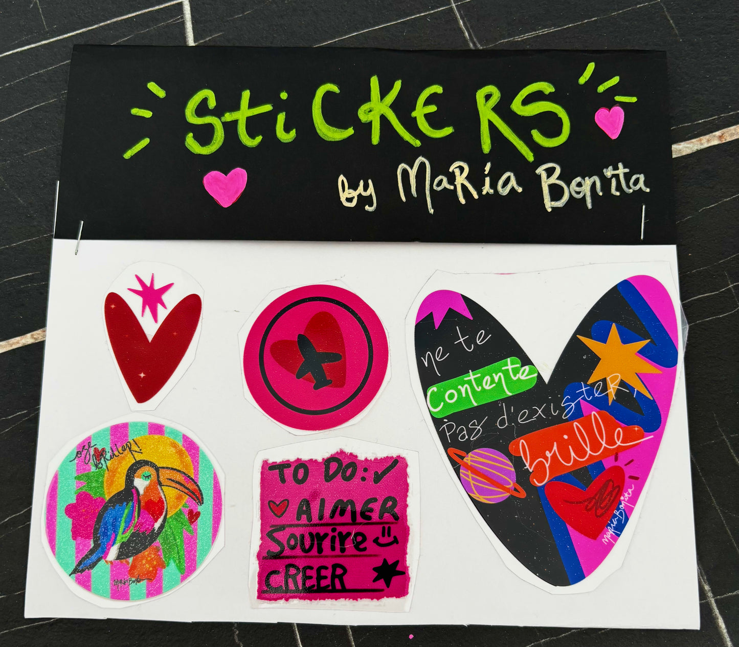 Planche stickers UV DTF - 5