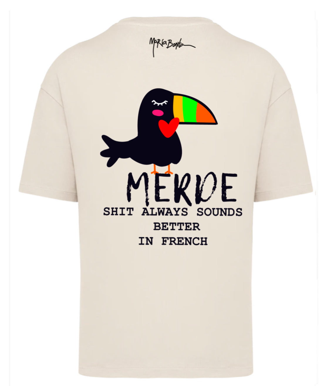 T-shirt Oversize "Fun Toucan" homme