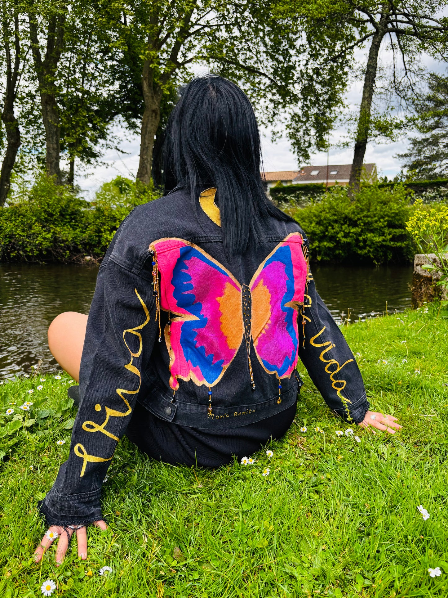 Veste personnalisée "Papillon Astral"