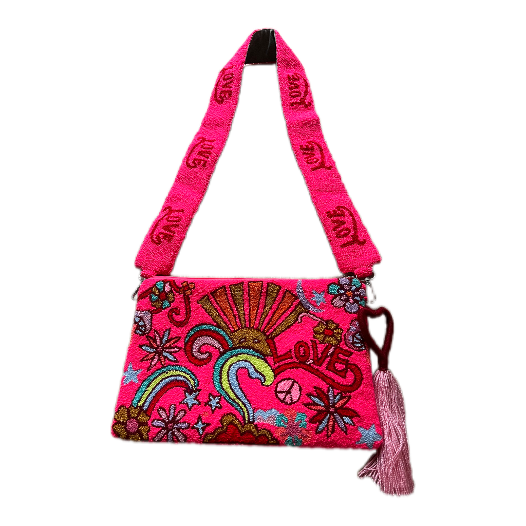 Modèle Love - Sac Punch Needle