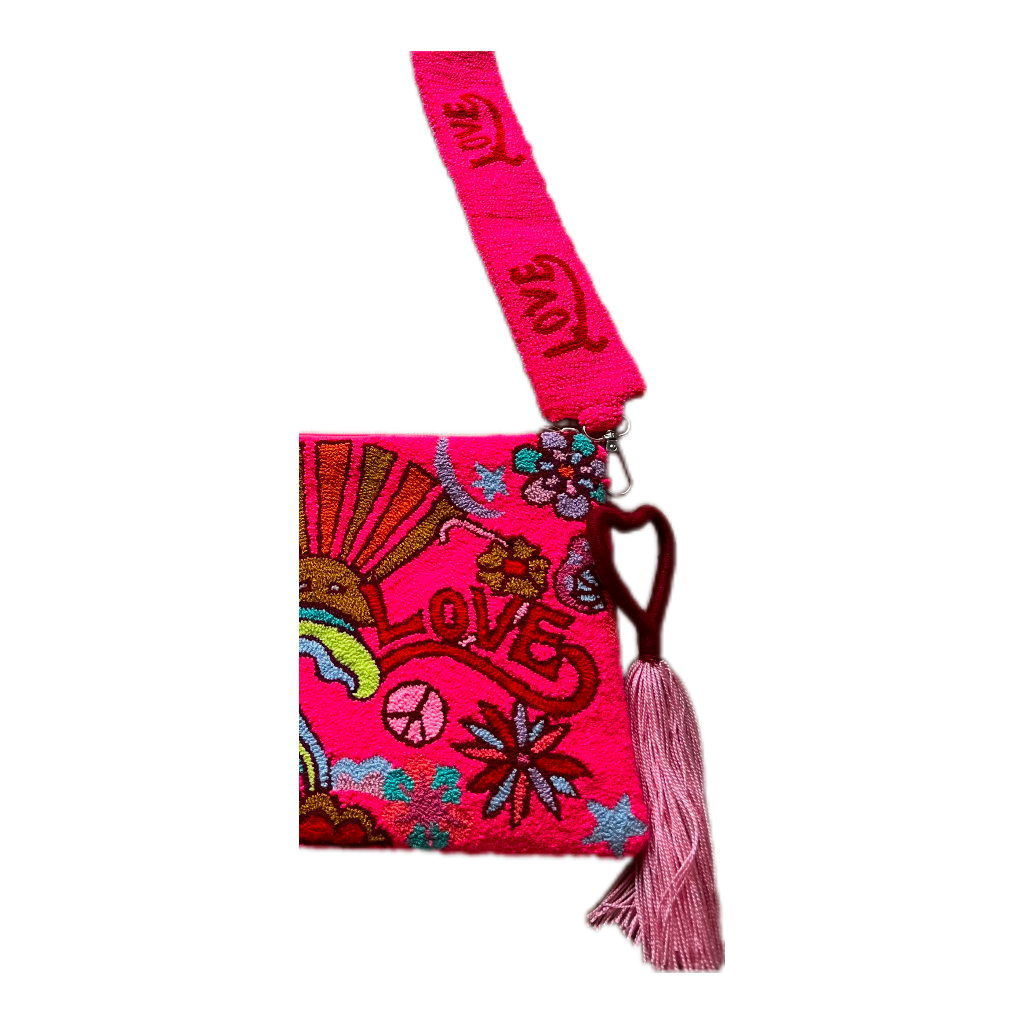 Modèle Love - Sac Punch Needle