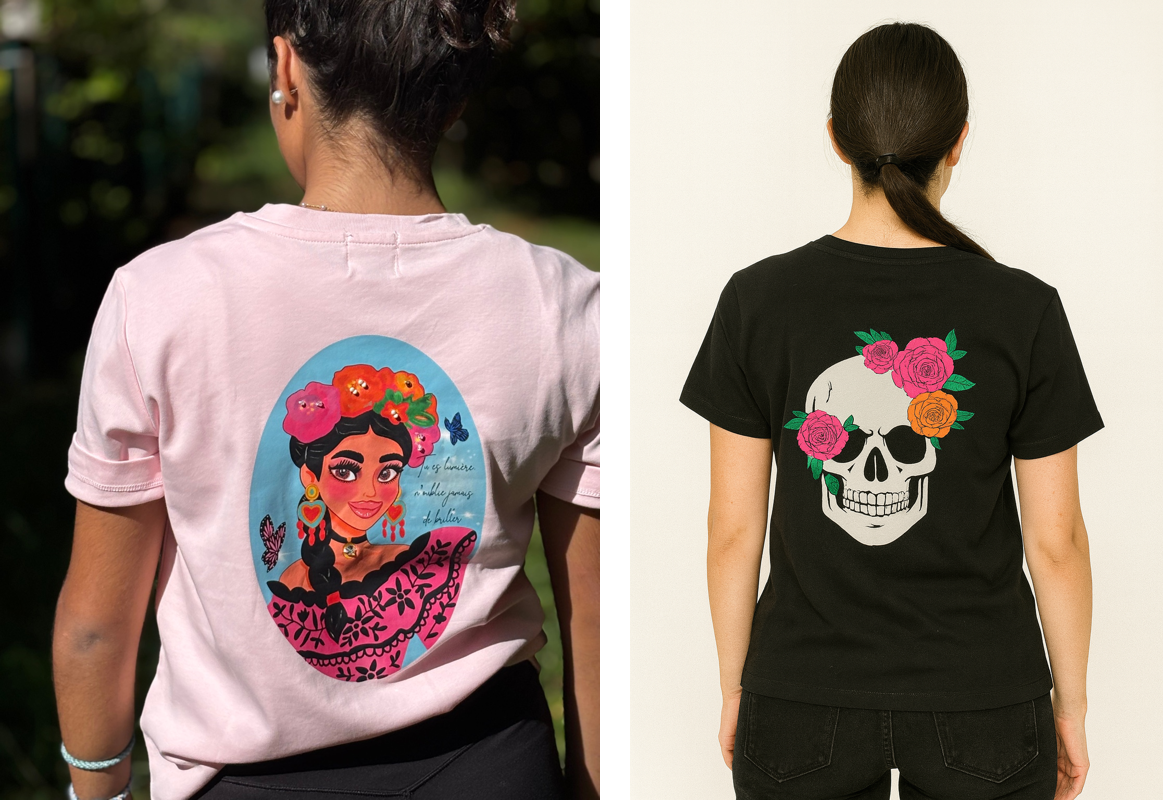 Personnalise ton t-shirt imprimé en quelques clicks