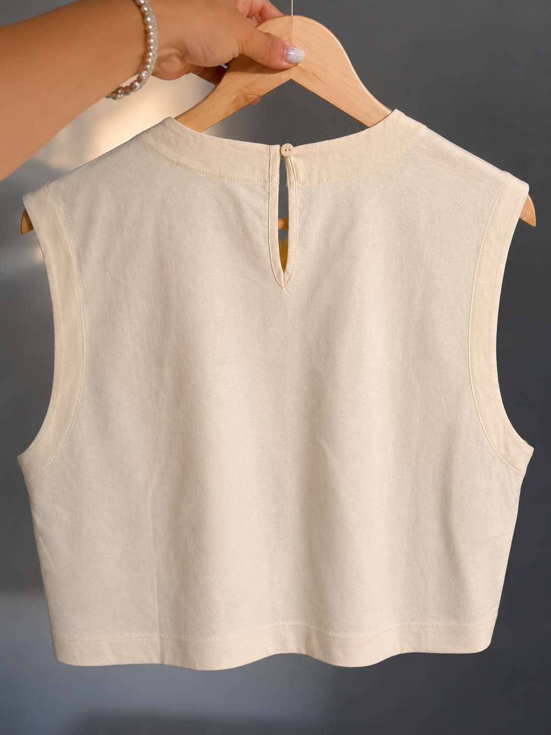 Haut effet lin "Lila"