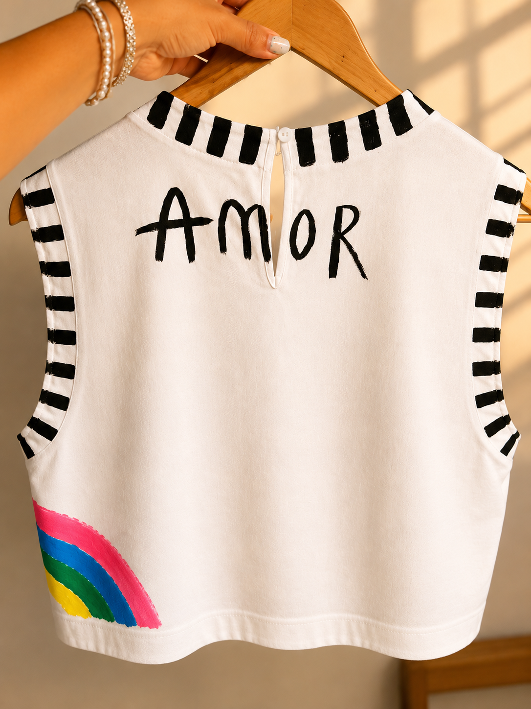 Haut effet lin "Amor"