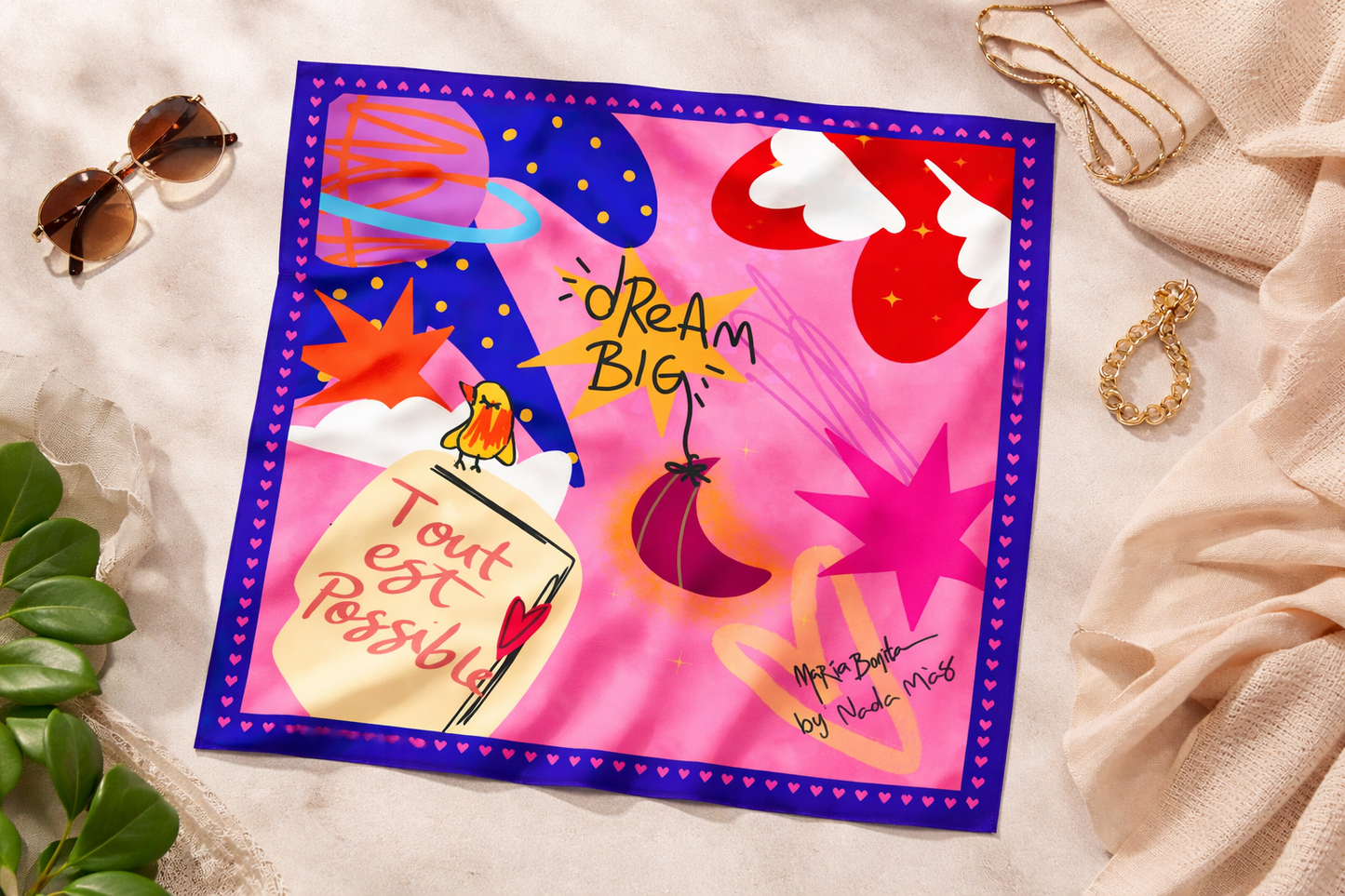 Foulard "Constellation Pop"