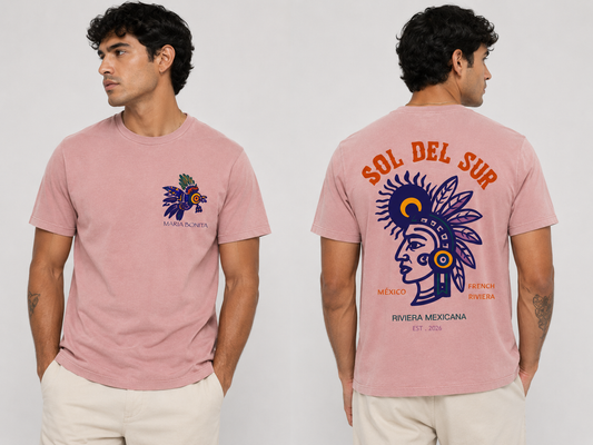 T-shirt regular fit "Sol del sur" homme