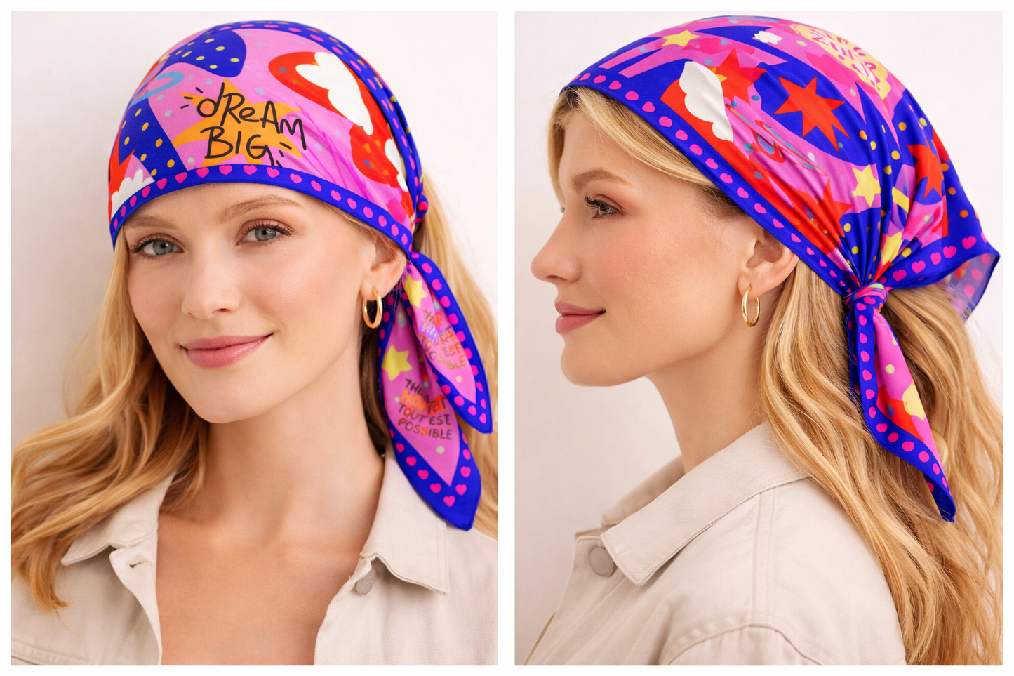 Foulard "Constellation Pop"