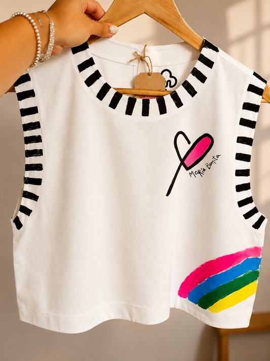 Haut effet lin "Amor"