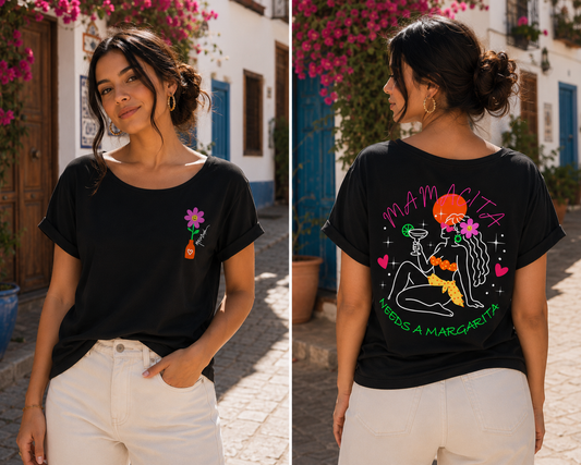 T-Shirt "Mamacita needs a margarita"