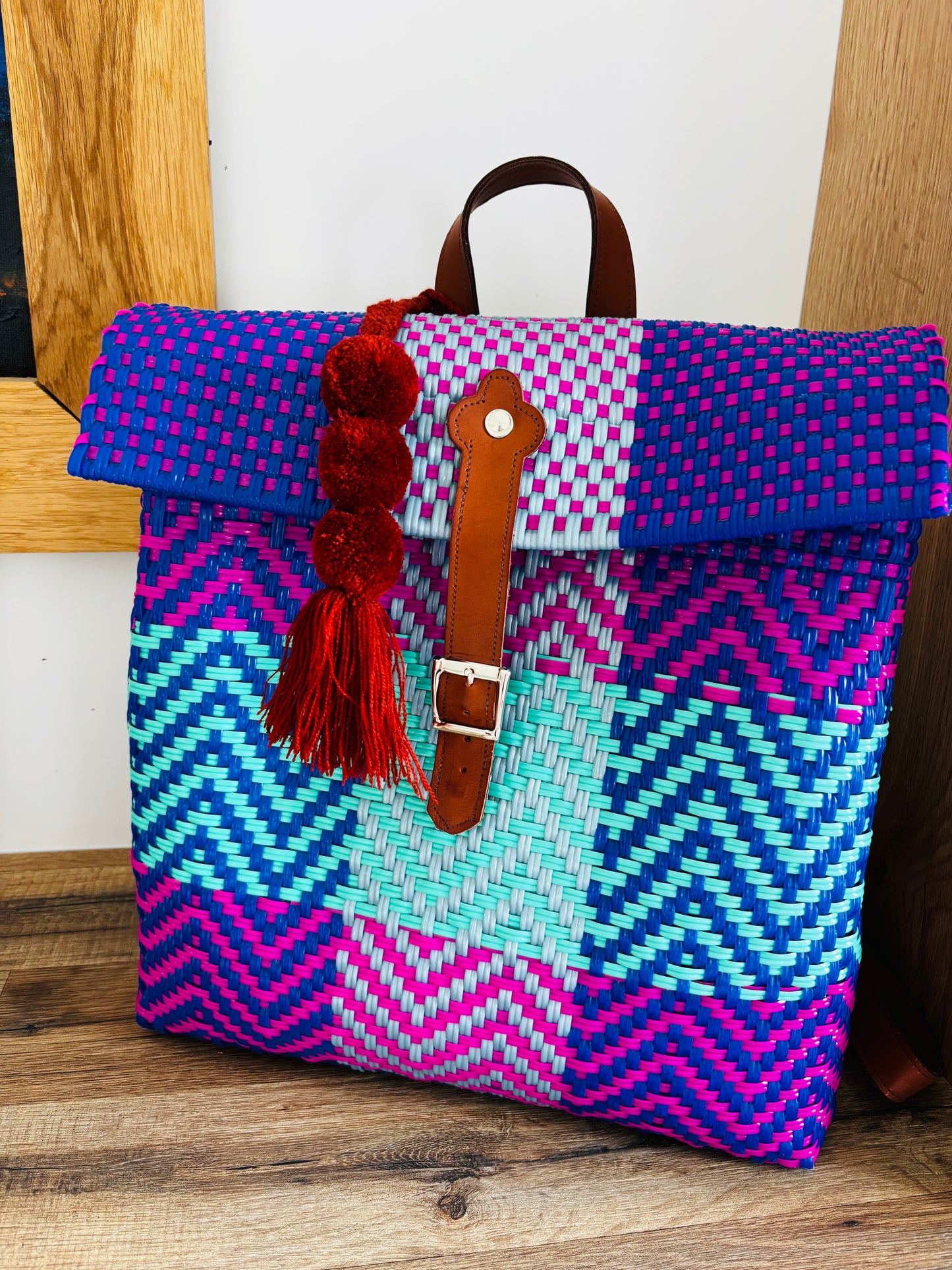 Sac à dos bleu more bleu 💙💜