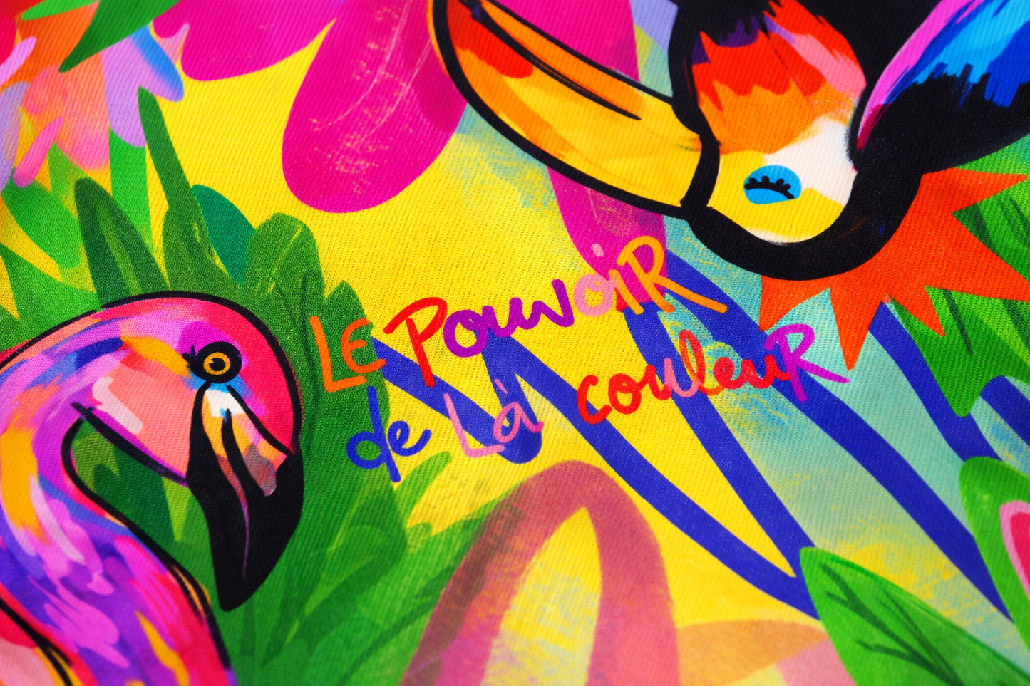 Foulard "El jardín tropical de María Bonita"