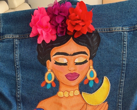 Veste personnalisée "Frida Kahlo"
