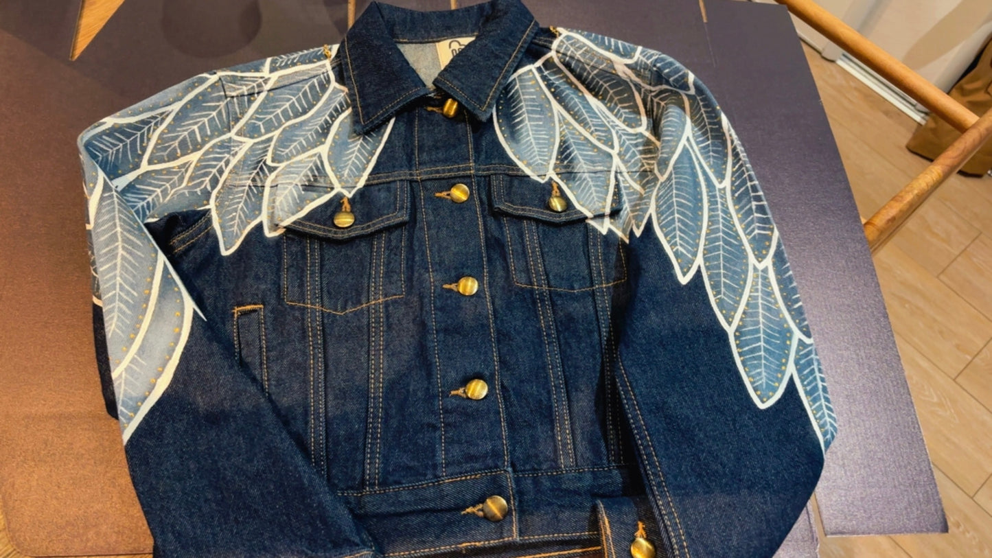 Veste personnalisée "ailes d'ange"