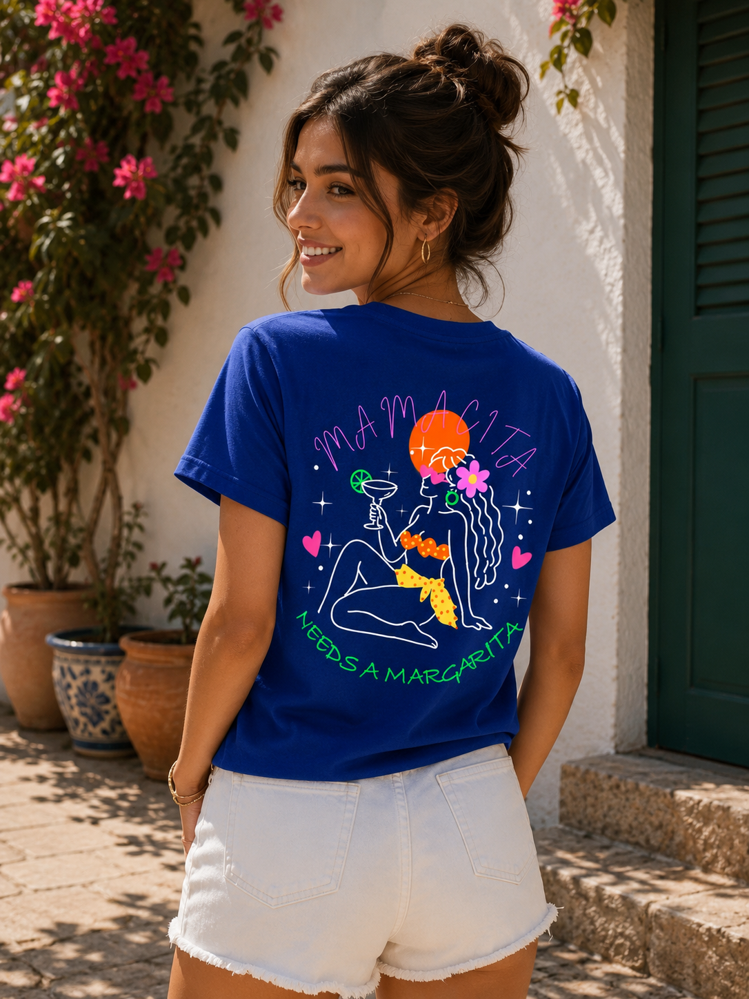 T-Shirt "Mamacita needs a margarita"