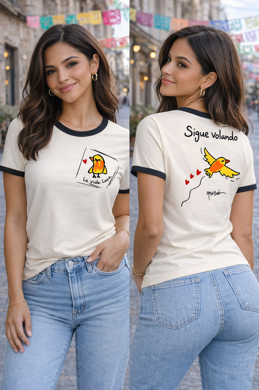 T-shirt regular fit "La vida loca"
