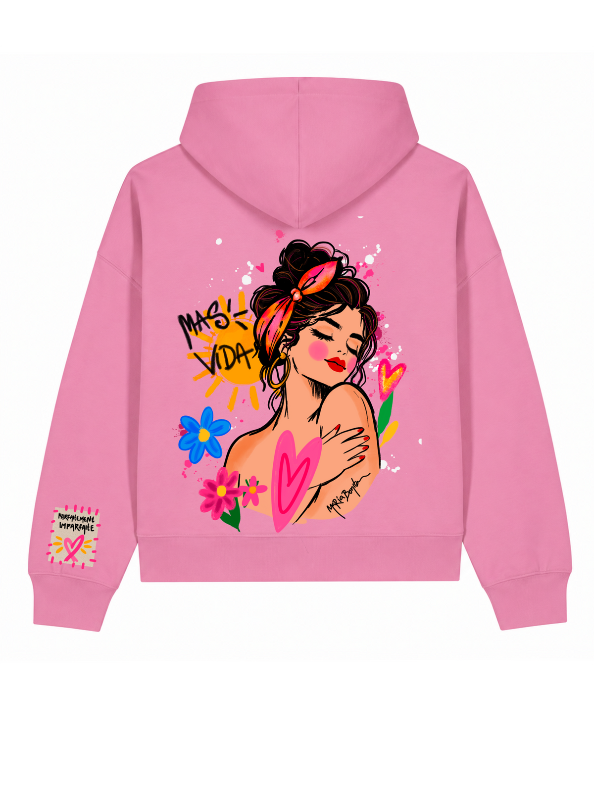 Sweat-Shirt La vie en Rose