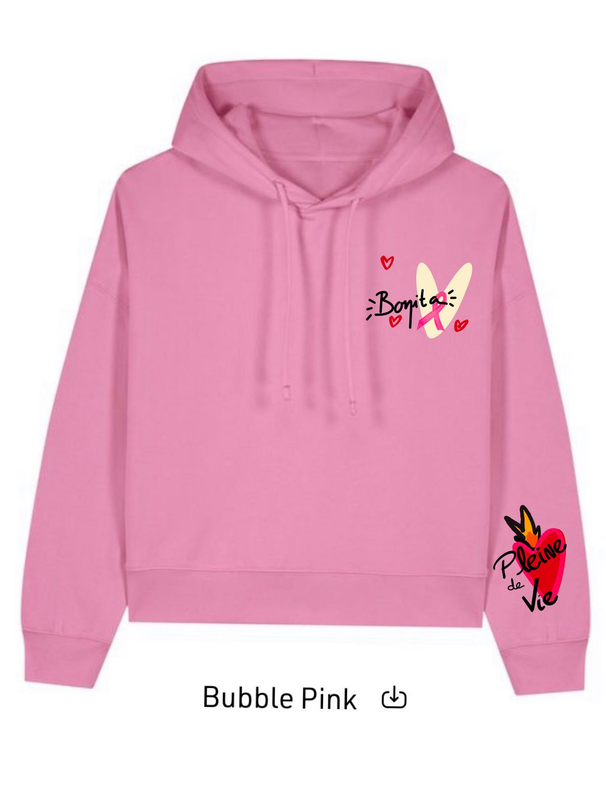 Sweat-Shirt La vie en Rose