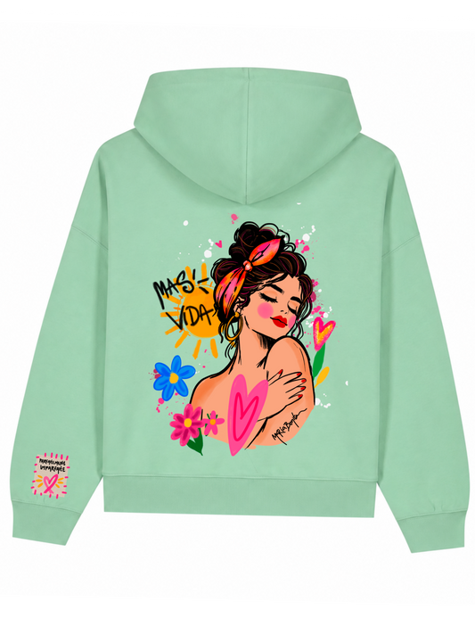 Sweat-Shirt La vie en Rose