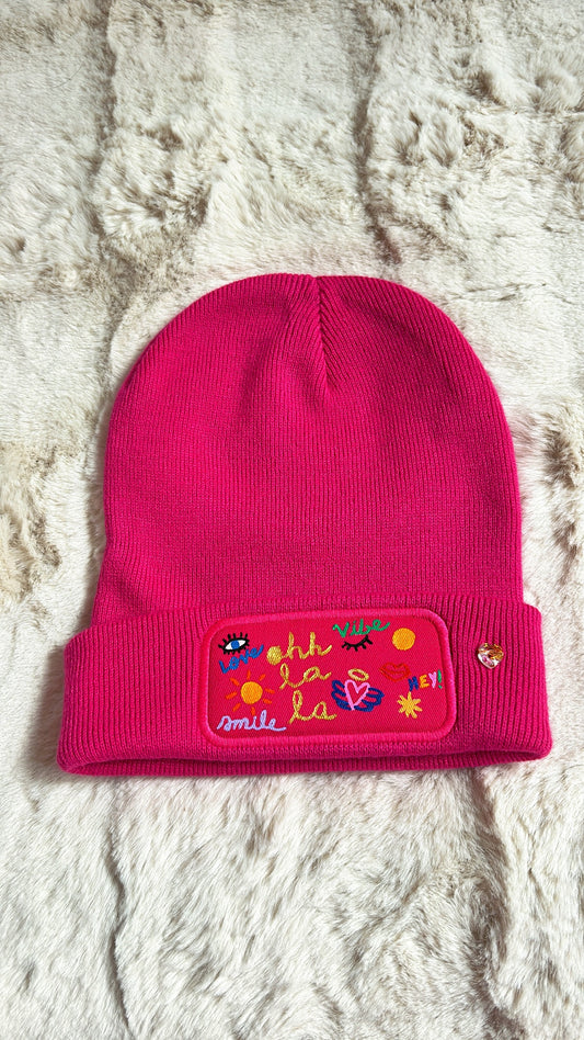 Bonnet Fuchsia "Oh la la"