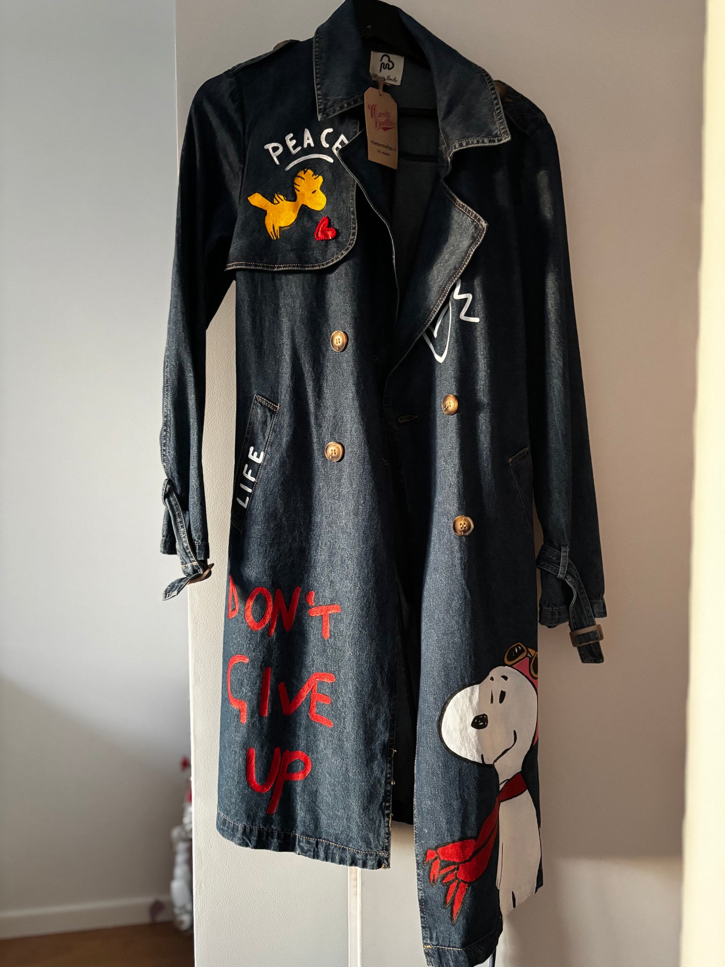 Trench Personnalisé "Snoopy"