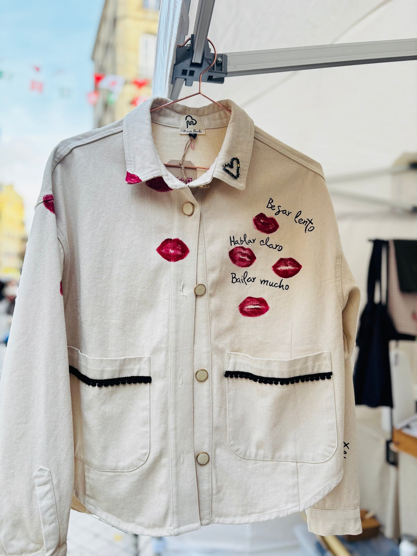 Veste Personnalisée "Bisou"