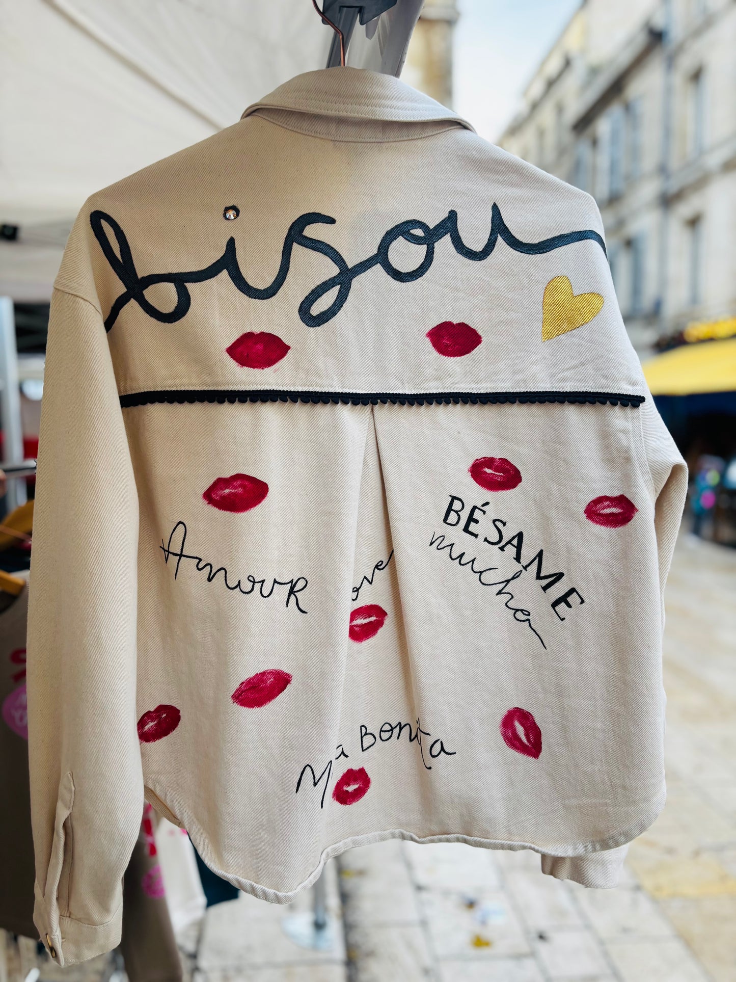 Veste Personnalisée "Bisou"