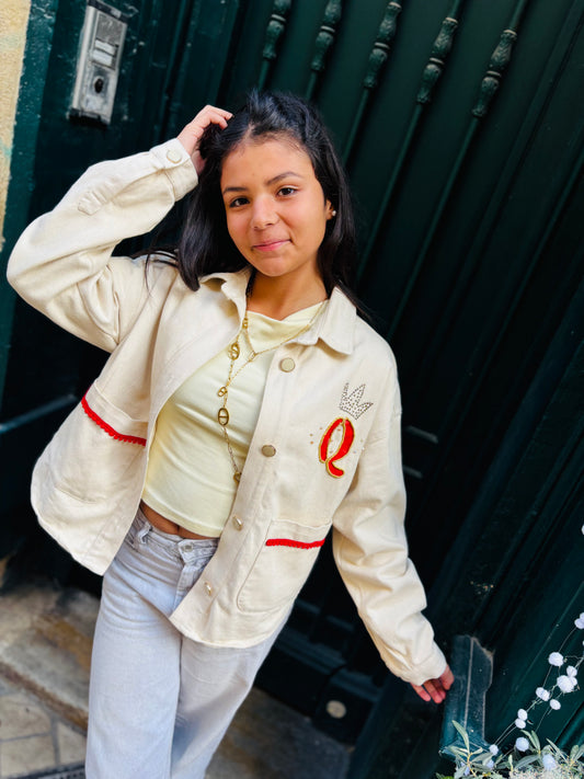 Veste Personnalisée "i'm the queen" sur commande