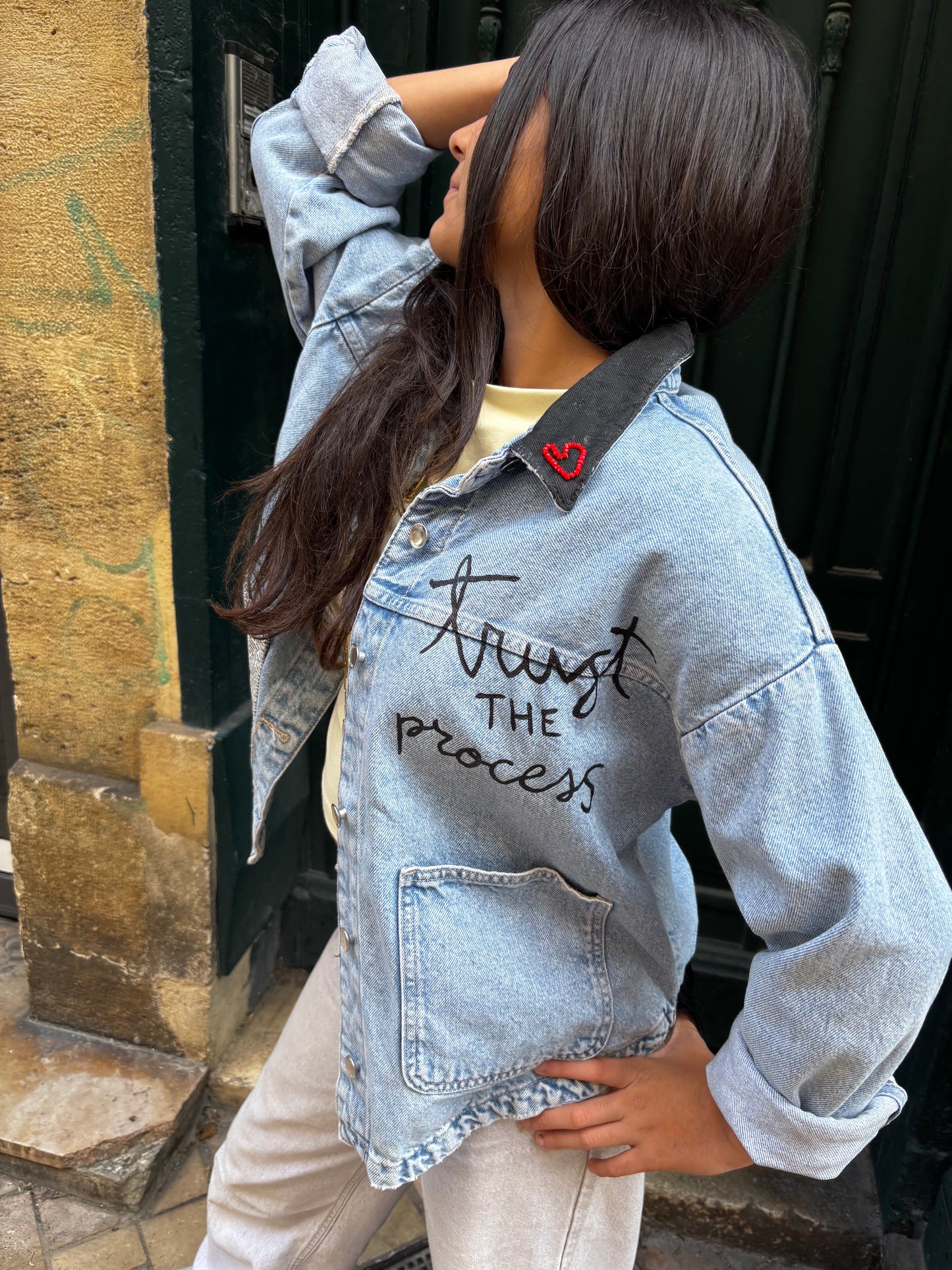 Veste Personnalisée "Good vides only"