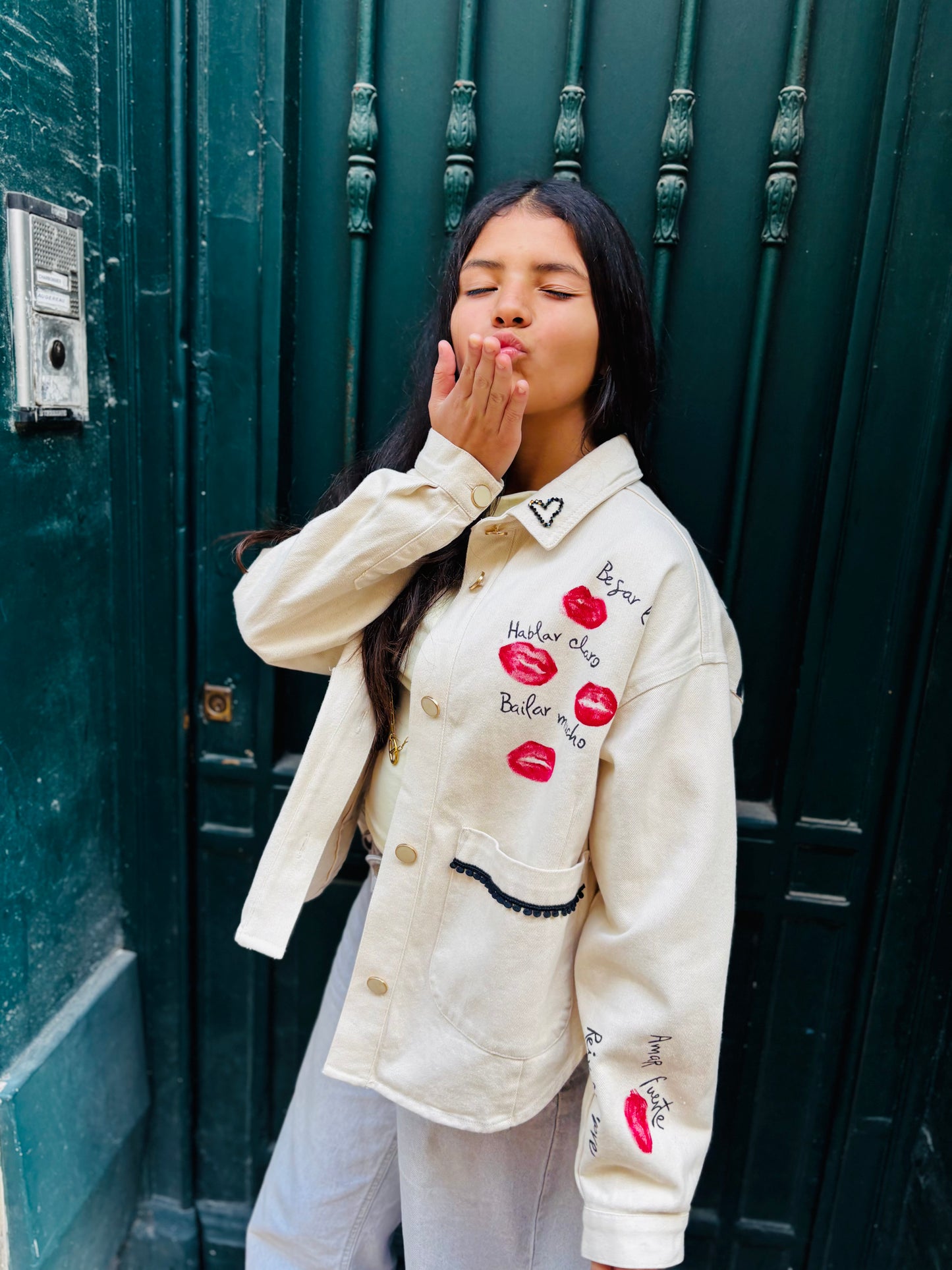 Veste Personnalisée "Bisou"