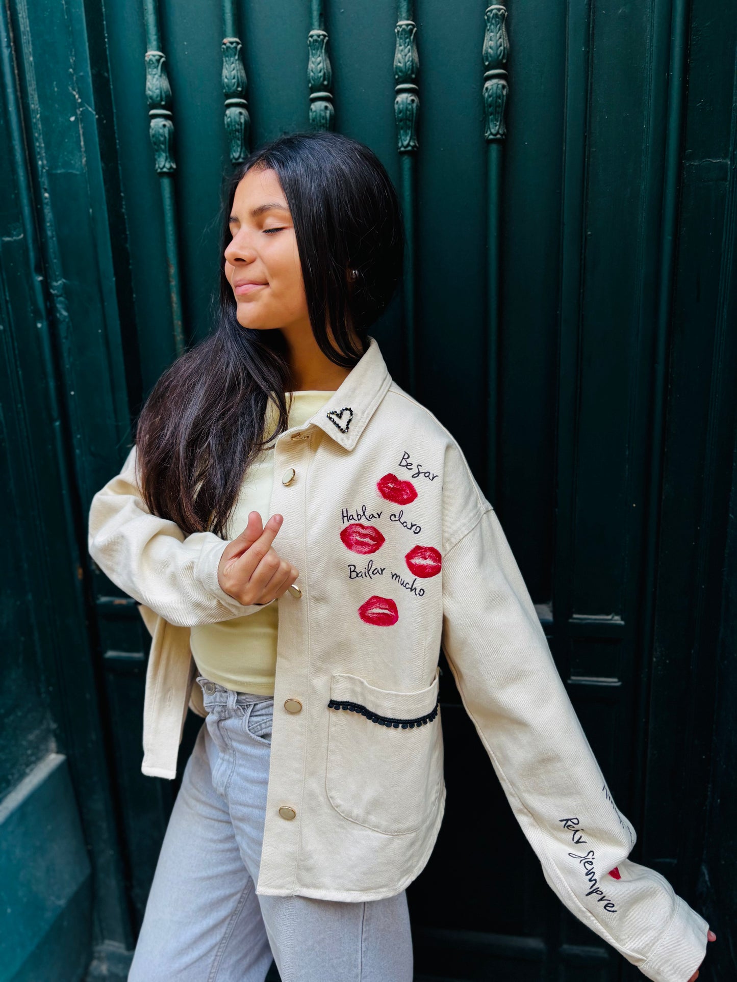 Veste Personnalisée "Bisou"