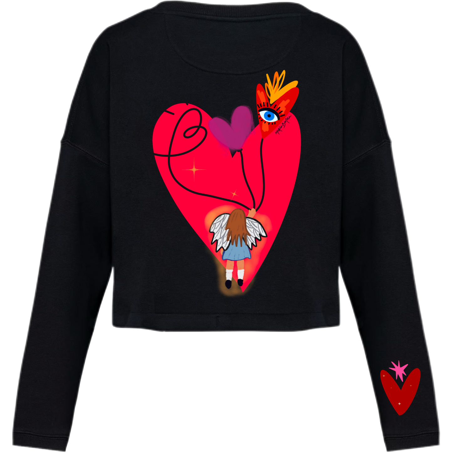 Sweat Shirt "mon coeur sait où aller"