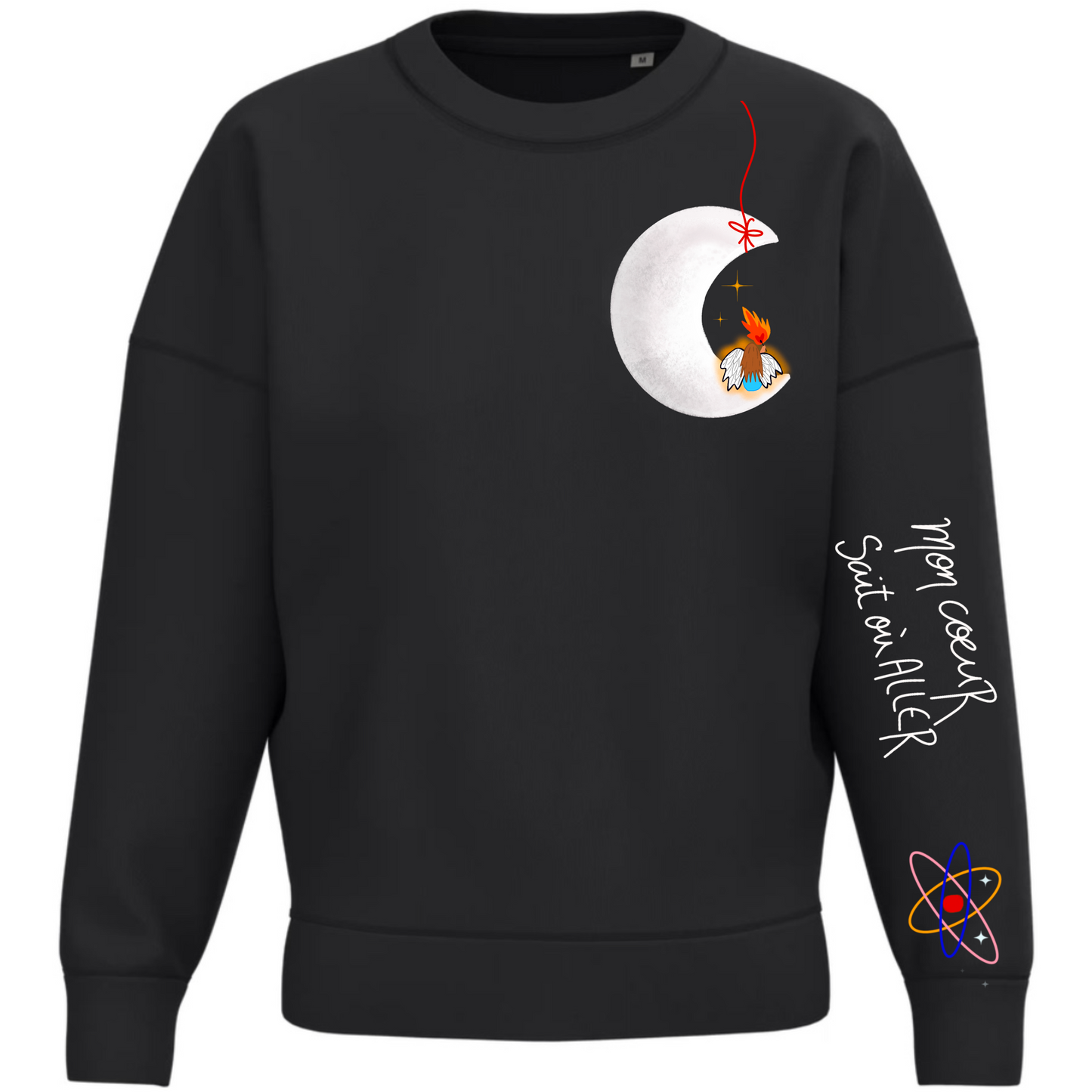 Sweat Shirt "mon coeur sait où aller"