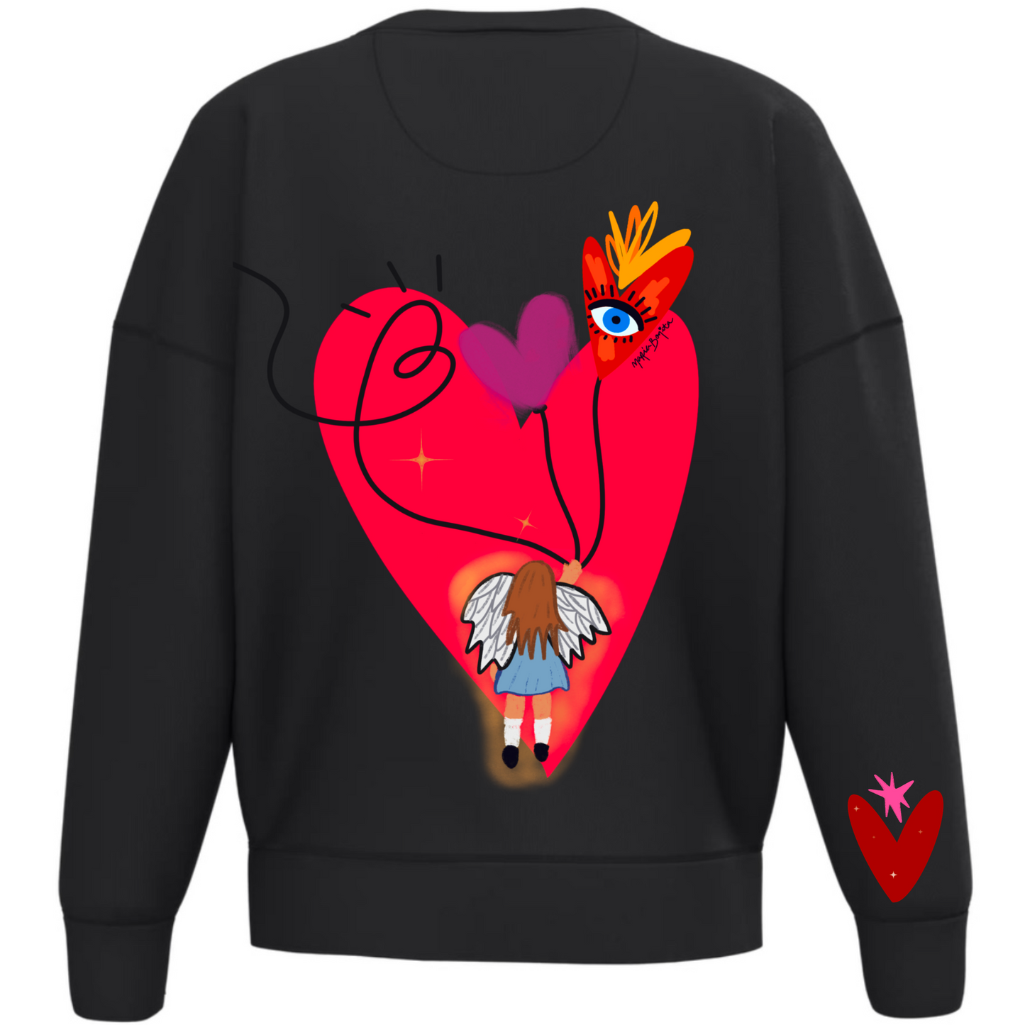 Sweat Shirt "mon coeur sait où aller"