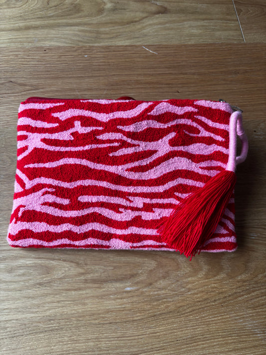 Modèle "Animal print" - pochette sans sangle