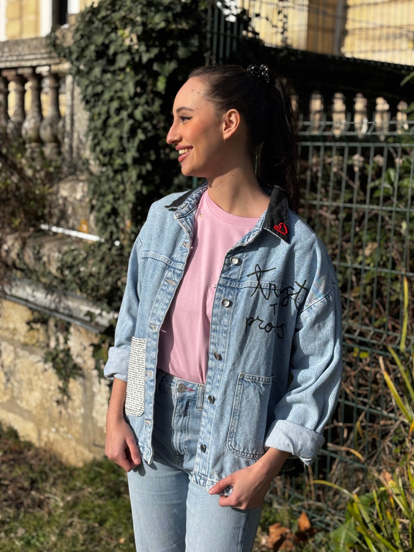 Veste Personnalisée "Good vides only"