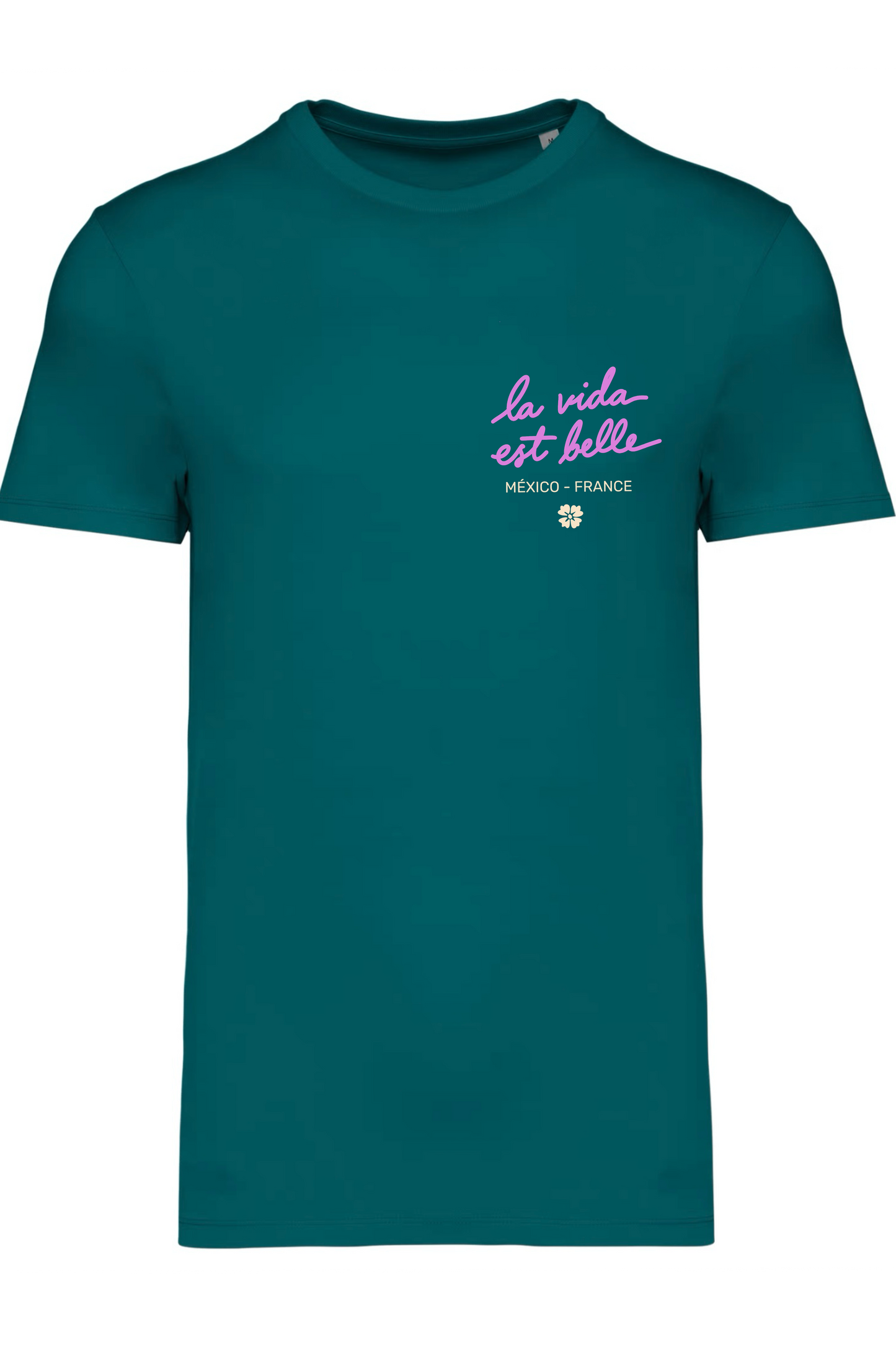 T-shirt regular fit "La Vida est belle" homme