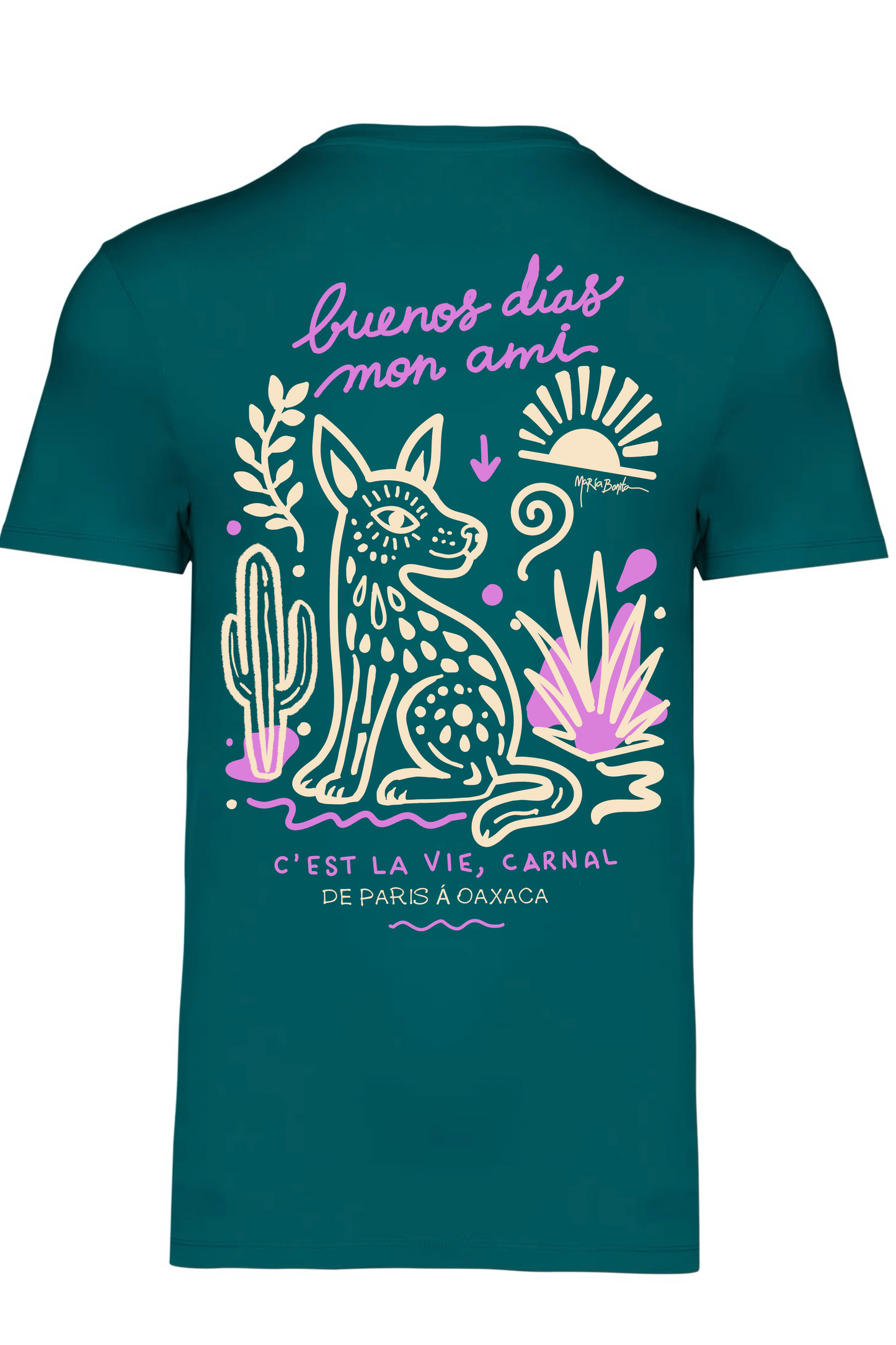 T-shirt regular fit "La Vida est belle" homme