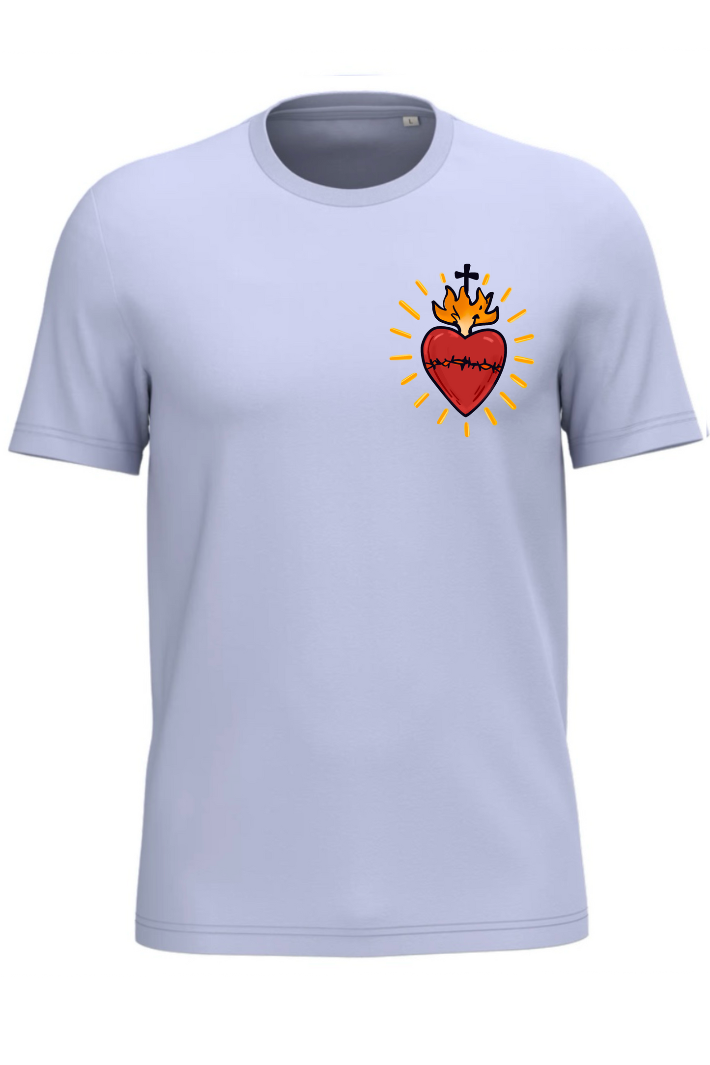 T-shirt regular fit "Vive libre y sin miedo" homme