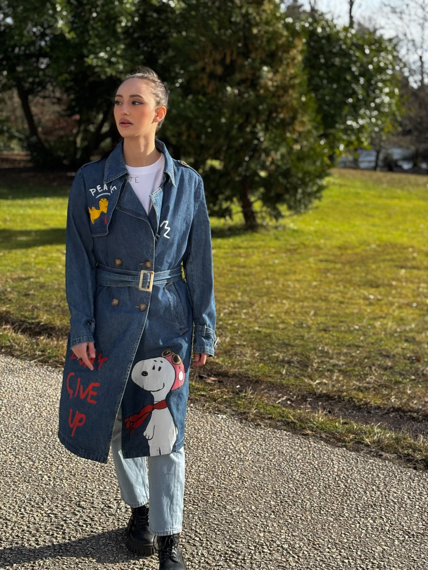 Trench Personnalisé "Snoopy"