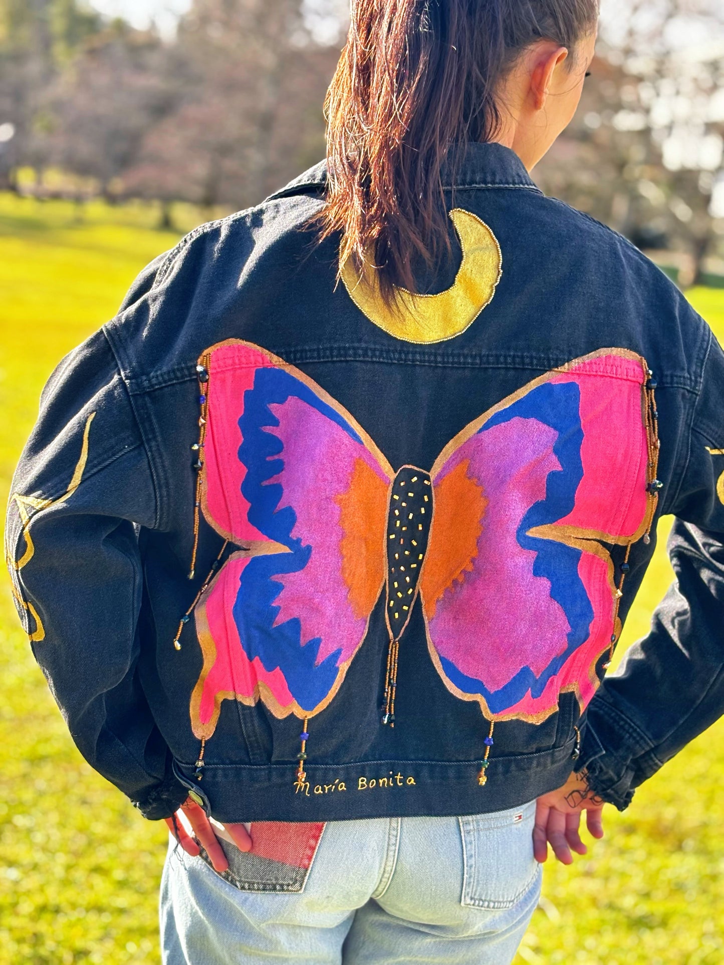 Veste personnalisée "Papillon Astral"