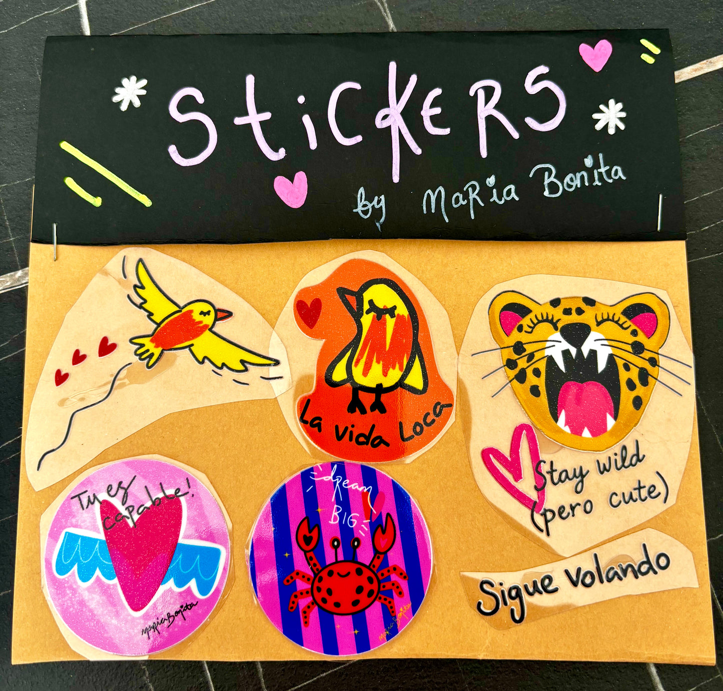 Planche stickers UV DTF - 1