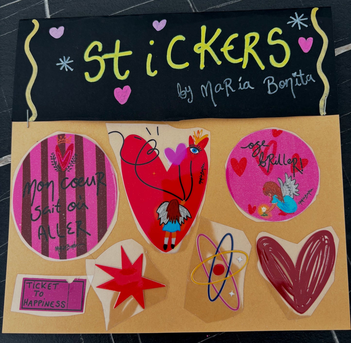Planche stickers UV DTF - 2